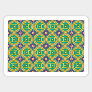 Tile Pattern 2 Sticker